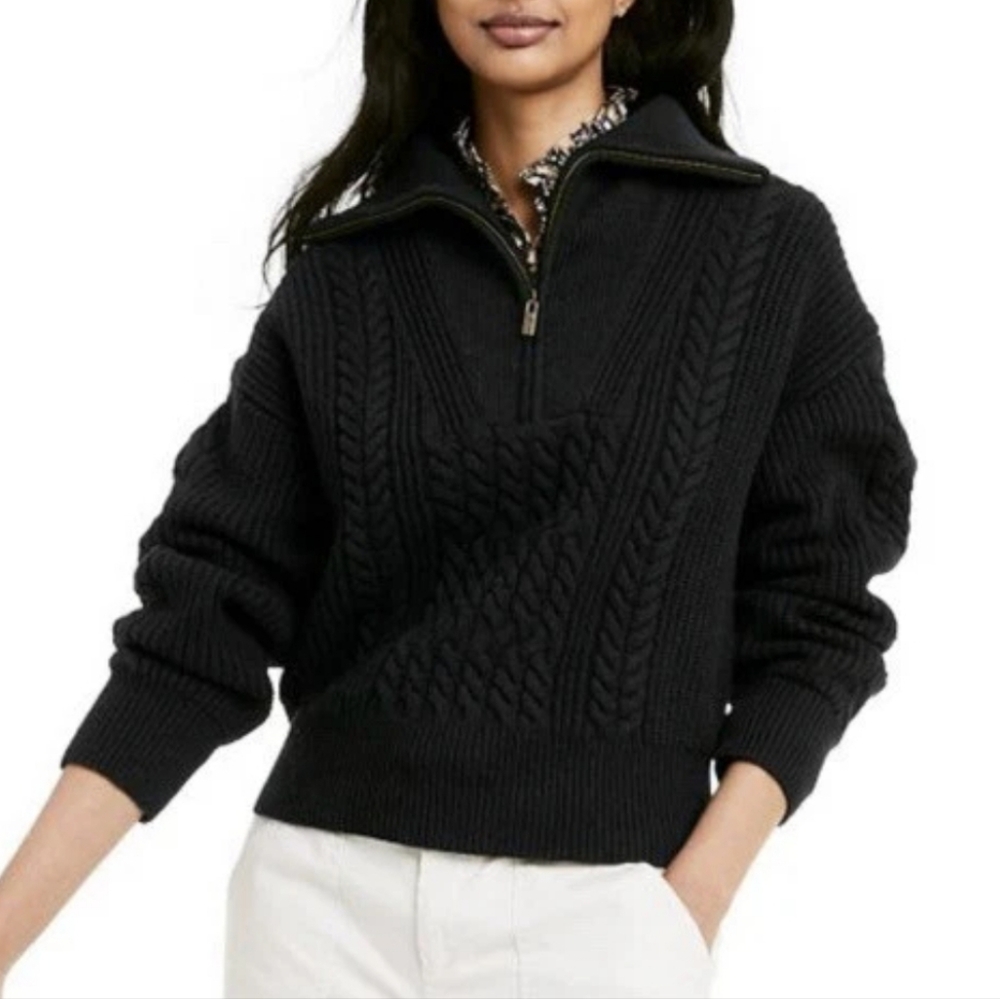 Nili Lotan x Target Pullover Sweater Size XXS Black
